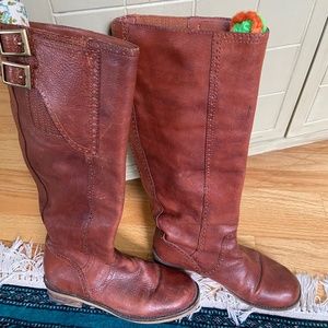 Lucky Leather Boots
